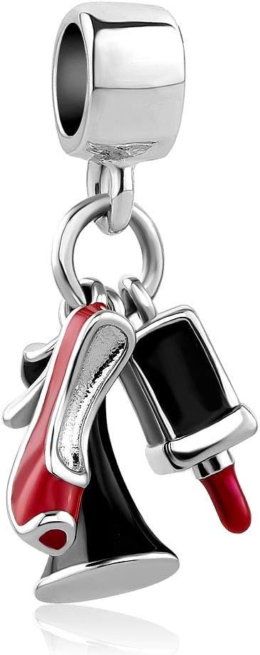 Celebration Charms Makeup Bead for Pandora Bracelets