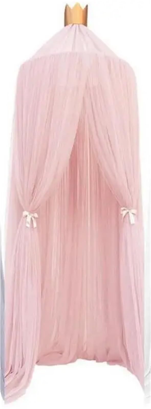 KiddiBubzi Bed Canopy Curtain Around Dome Crib Netting Hanging Tent For Children Room Decoration(Pink)