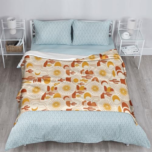 Couverture en peluche pour dortoir et lit format 152x203 cm - 6