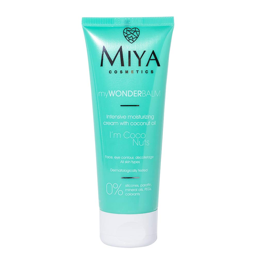 Miya Cosmetics Intensely Hydrating Face Cream with Coconut Oil