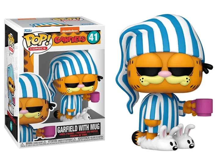 FUNKO WACKY WOBBLER】 Garfield Amazon.com: Funko POP! Comics