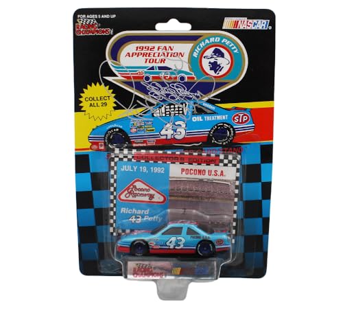 Richard Petty Autographed/Signed Racing Champion Pocano USA Toy Car