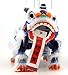 Mandala Crafts Hand String Puppet with Rod, Chinese Marionette Lion, Blue on White