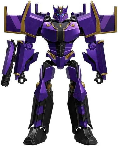 Assembled BLOKEES Megatronus Prime figure, front view