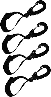 SECFOU 4 Peças Gancho Para Carrinho De Carrinho Acessórios Para Cadeira De Rodas Acessórios Para Bicicleta Suja Cabide Multiuso Ganchos Para Carrinho Ganchos Para Alça Ganchos Multiuso