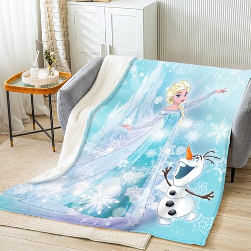 Frozen Kuscheldecke, Eiskönigin Anna Und ELSA Decken, Cartoon Frozen...
