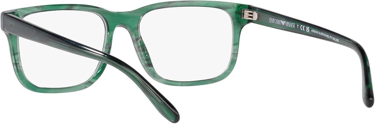 Emporio Armani mens Ea3218 Rectangular Sunglasses