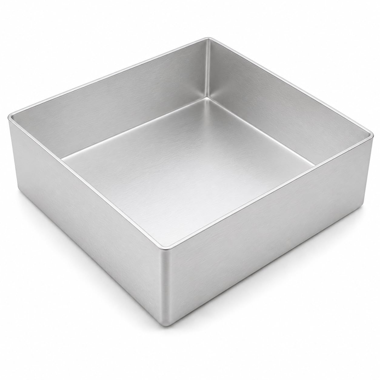 The bakers hub 12 Inch Square Aluminium Cake Mold 2 1/2 Inch Height Brownie Tray Nonstick Baking Pan for 3000 Grams / 3Kg Cakes Compatible with OTG & Microwave Ovens Professional Bakeware-image-29