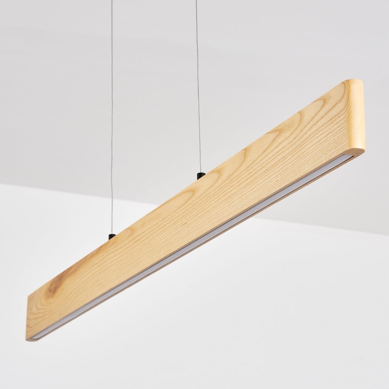 Artica Wooden LED Pendant Ceiling Lamp – Durable Pine Wood Hanging Light Fixture for Home, Office & Restaurant Décor-image-8