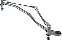 Vista 4 de A-Premium Conjunto de varillaje de transmisión del limpiaparabrisas delantero compatible con vehículos Audi - A4, A4 Quattro 2002-2008, RS4