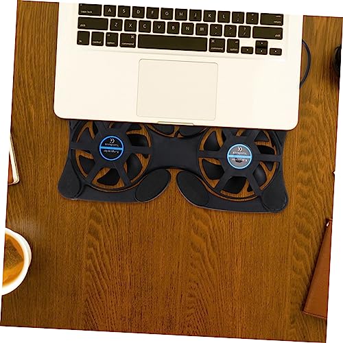 Base para portátil con ventilador portátil para enfriamiento miniatura 7