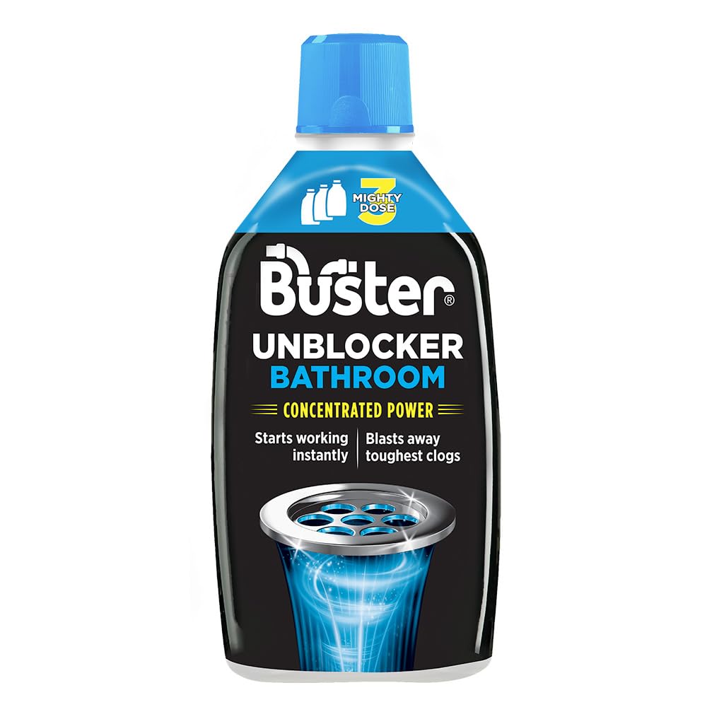 Buster Bathroom Plughole Unblocker 1L