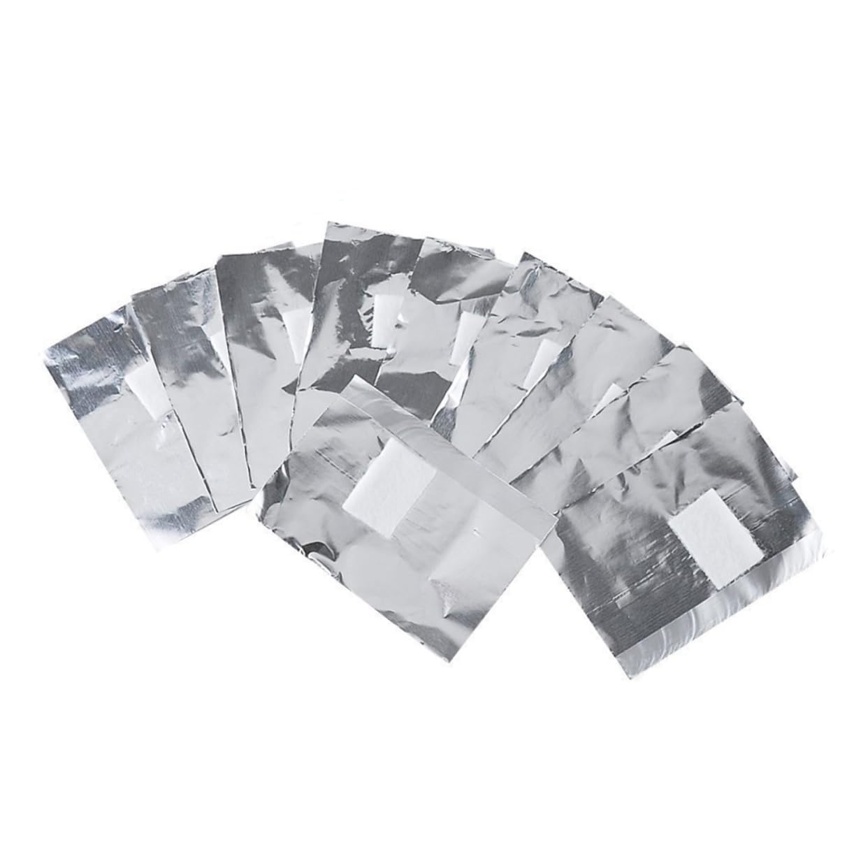 Gogogmee 2sets Gel Remover Pads Soak off Nail Polish Wraps for Nail Wraps Pad 100pcs*2