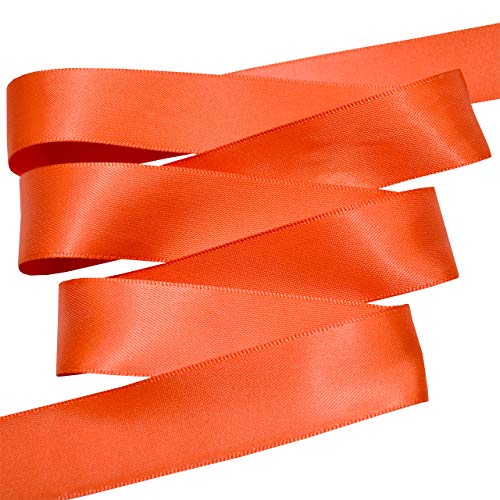 Image of Morex Ribbon 08822 /50-765 Ribbon, 7 /8 inch x 50 Yd, Mandarin Orange