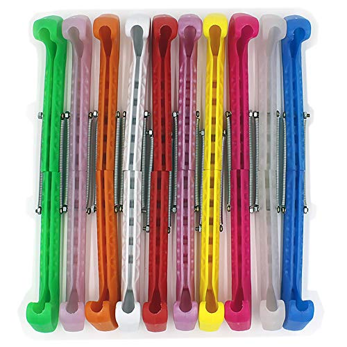 image for Oriolus Figure Skate Guards Adjustable Ice Skate Blade Covers Guard Pr