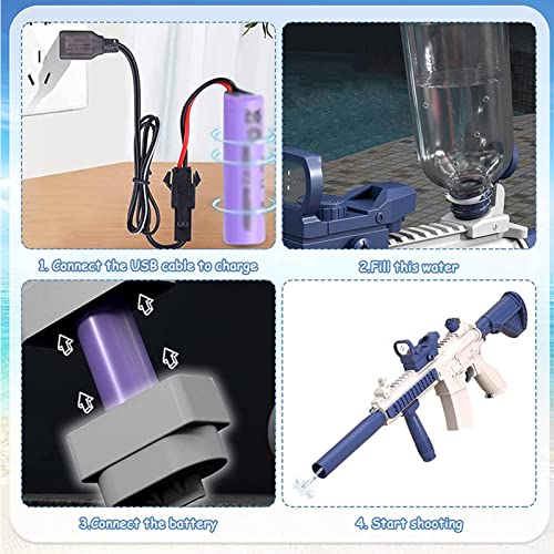 Pistolas EléTricas De áGua, Alcance MáXimo 30 PéS Pistolas De áGua Pistola De áGua, Brinquedos AquáT