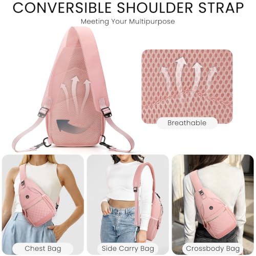 Image of Vankor Small Crossbody Purses Bags for Women Men Travel, Chest Sling Bag Women Casual Cross Body Bag for Woman Sling Backpack