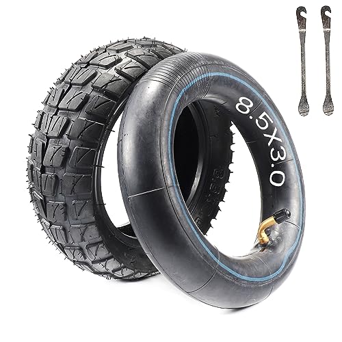 8.5x3.0 Tire,8.5 Inch Outer Tyre 8 1/2x3 Pneumatic Inflated Tire with inner tube for VSETT 8 VSETT 9 Macury Zero 8 9 PRO Electric Scooter