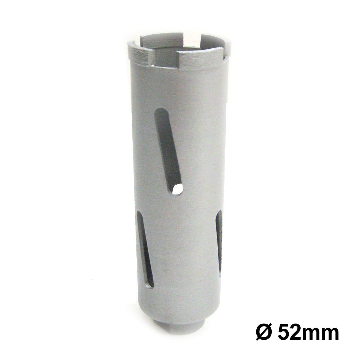 3S SuperSamaStore Fresa perforadora diamantada de 52 mm de diámetro para perforar mampostería y ladrillos, casquillo de 1/2" hembra, paso de gas, altura 160 mm