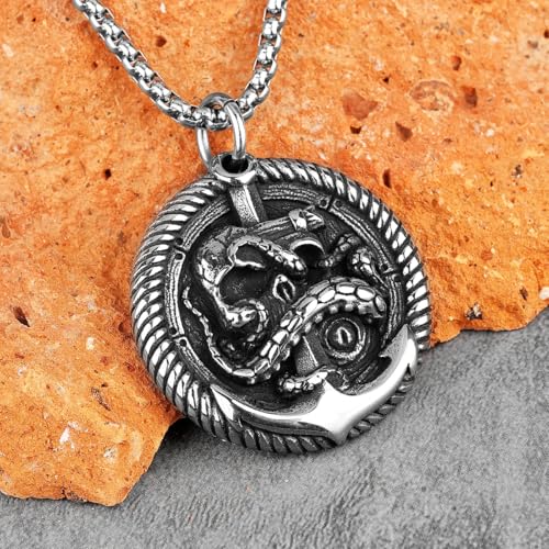 Collier ancre fantôme d'eau contre les bijoux ternes : l'argent durable