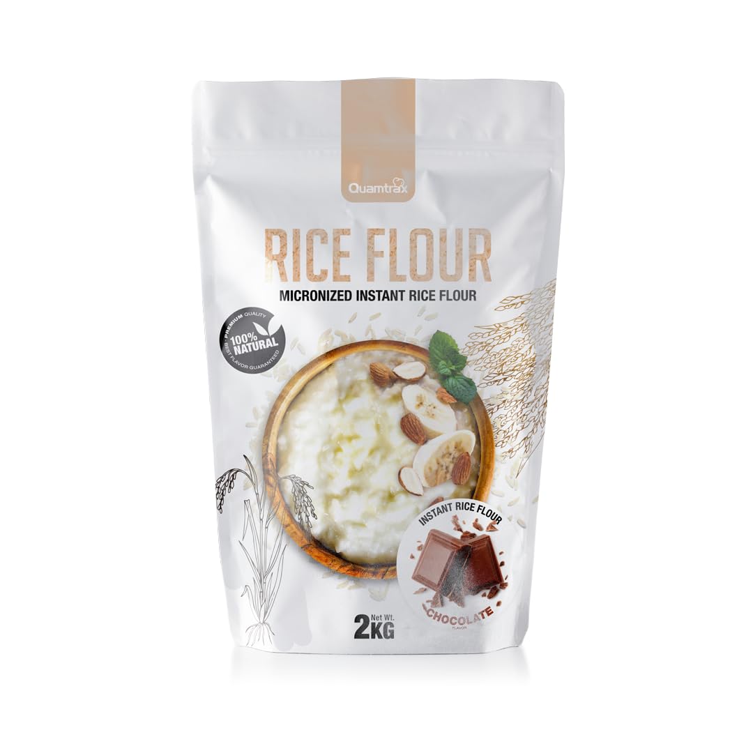 Quamtrax Instant Rice Flour 2 kg Sabor Chocolate