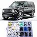 OAUTOO 189pcs for Land Rover Body Interior and Exterior Retainer Fastener Clip Assortment 20 Most Popular Sizes & Applications