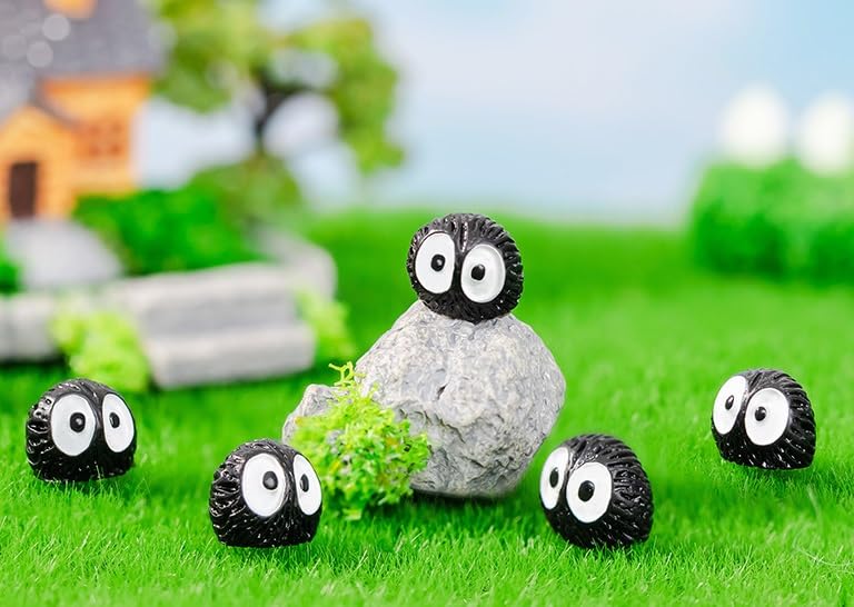 Amazon.co.jp: まっくろくろすけ フィギュア 20個 : ホーム