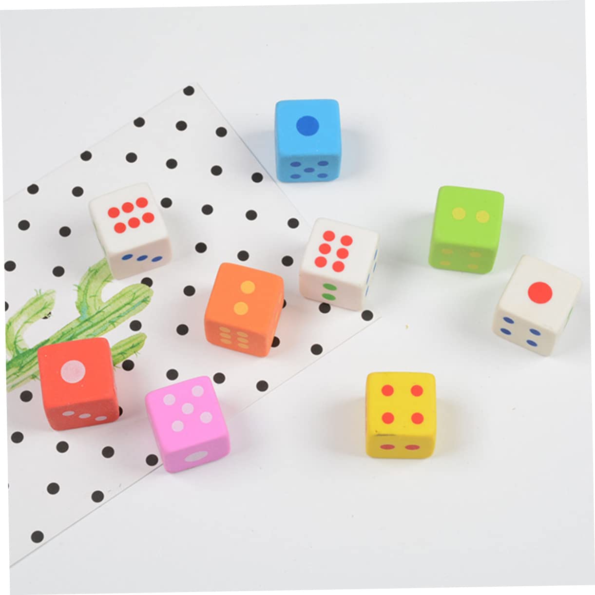 BESTonZON 90 Sätze Würfel Radiergummi Innen Formbar Nicht Teppich Radiergummi Für Kleinkinder Gummibärchen Pole Weiden Stange Korb Feendekoration Einstellbar Plattenladegeräte Frise Stopper