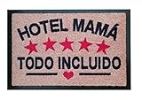LUA VIKA Felpudos Entrada casa Originales, Felpudo Exterior, Alfombra Entrada casa Interior, Hotel Mama 60x40