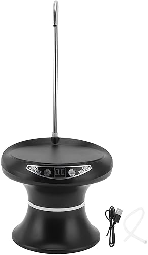 Dispensador de agua potable Bomba de agua embotellada eléctrica automática de escritorio para oficina en casa negro