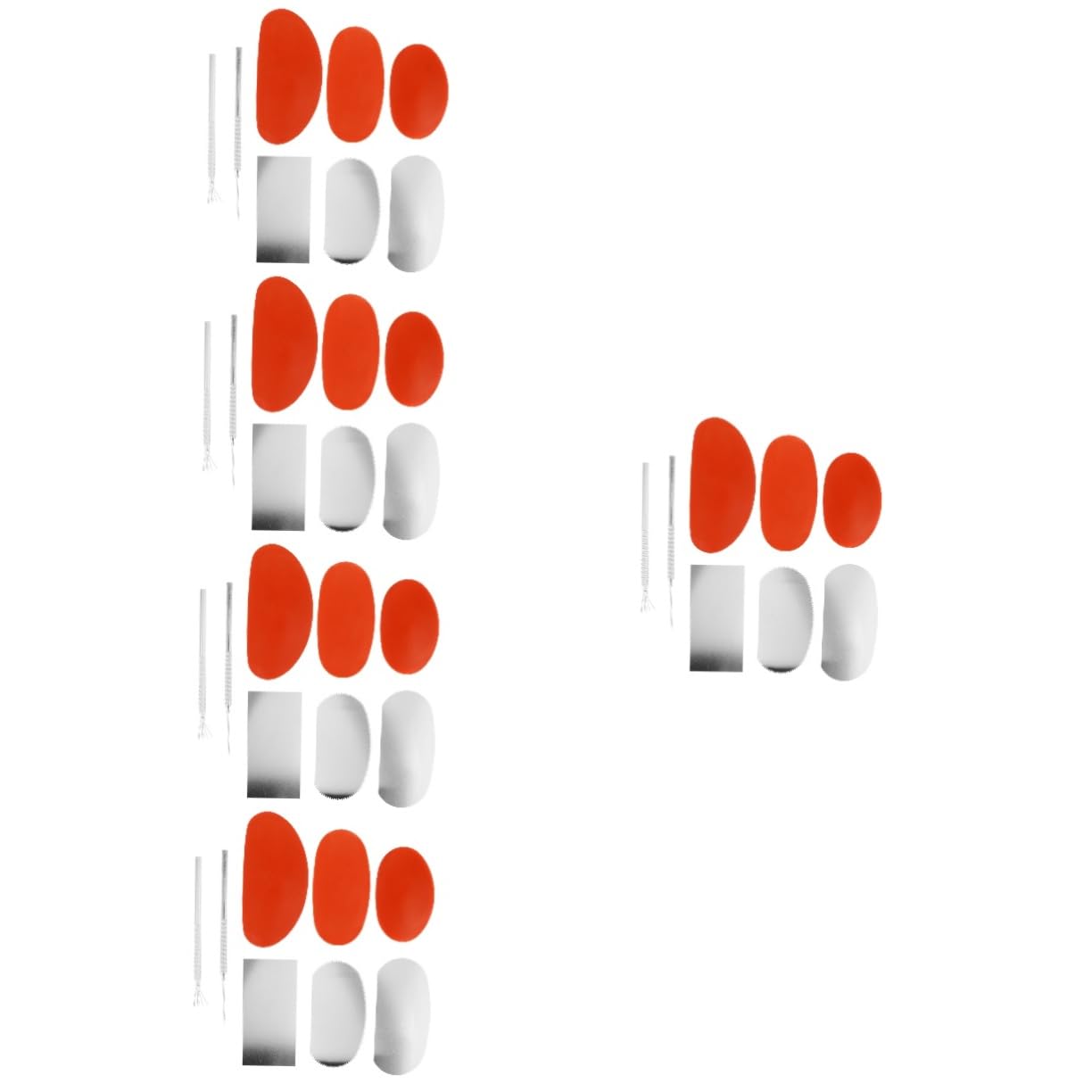 5sets Strumenti per Sculpting Argilla di Utensili per Ceramica Strumenti di Intaglio e Modellazione per Artisti e Appassionati della Ceramica Facile da Pulire e Conservare