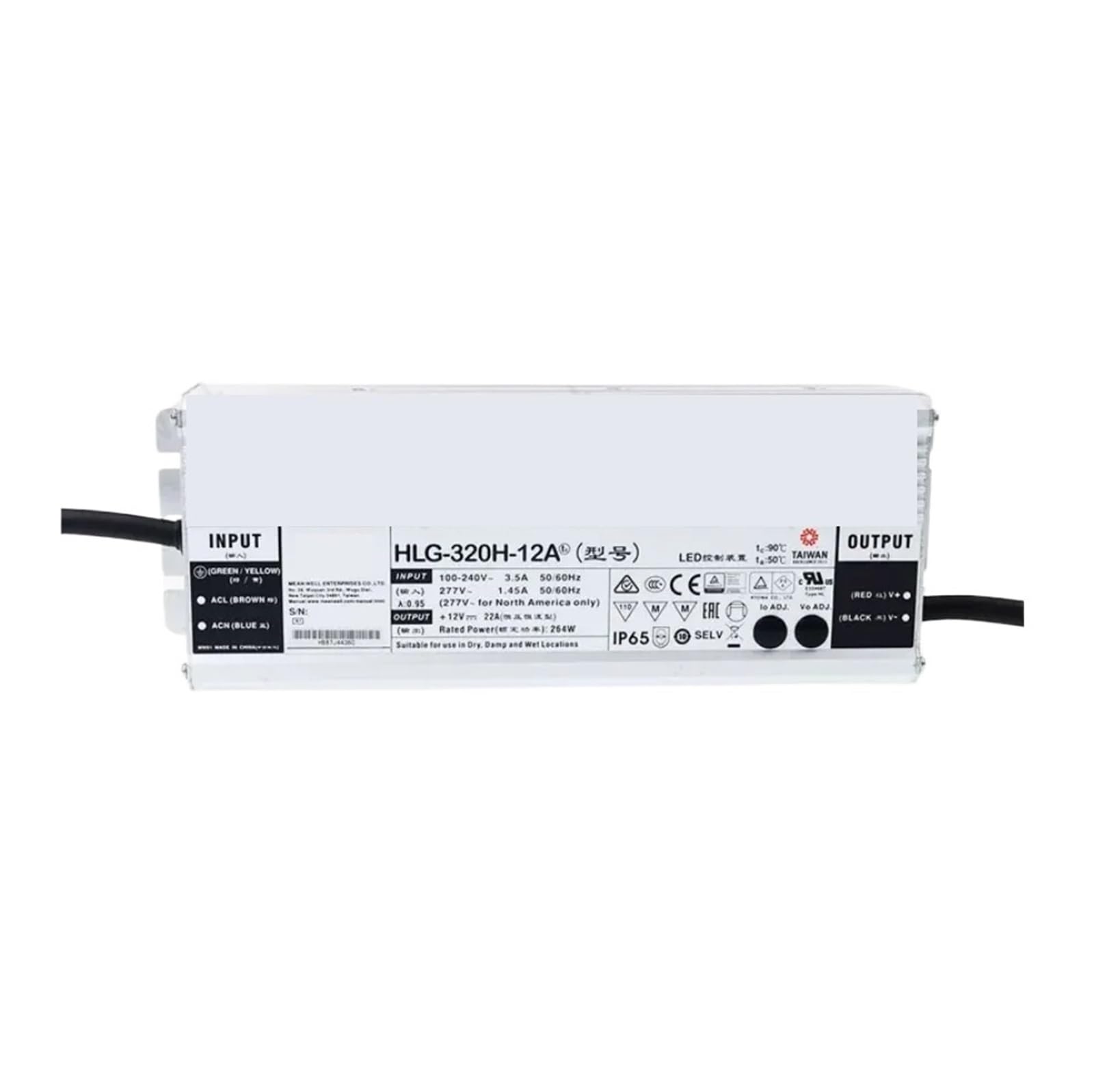 BFSYDLUJ HLG-320H HLG-320H-12A HLG-320H-15A HLG-320H-24A HLG-320H-36A HLG-320H-48A HLG-320H-12 320H 320W(HLG-320H-54A)