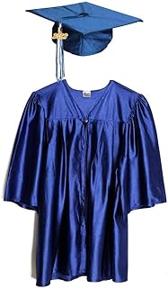 Happy Graduates Preschool and Kindergarten Graduation Cap, Gown, Tassel and 2022 Charm Sets