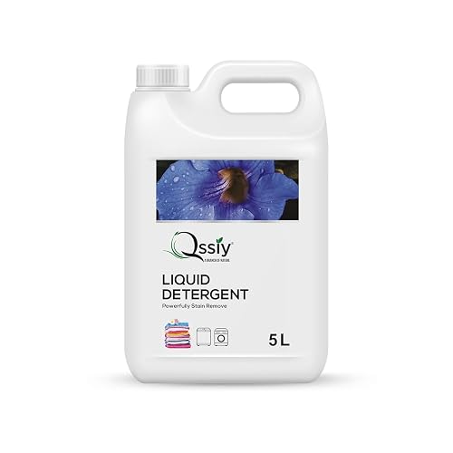 Qssiy Liquid Detergent Suitable For Top Load & Front Load Washing Machine 5L (Fresh)