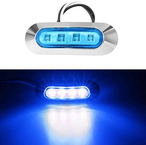 Miniatura 6 de HONG 111 luces de barco marítimo, luces interiores LED de uso general, cubierta de barco de cortesía decoración de la cabina, luces impermeables de