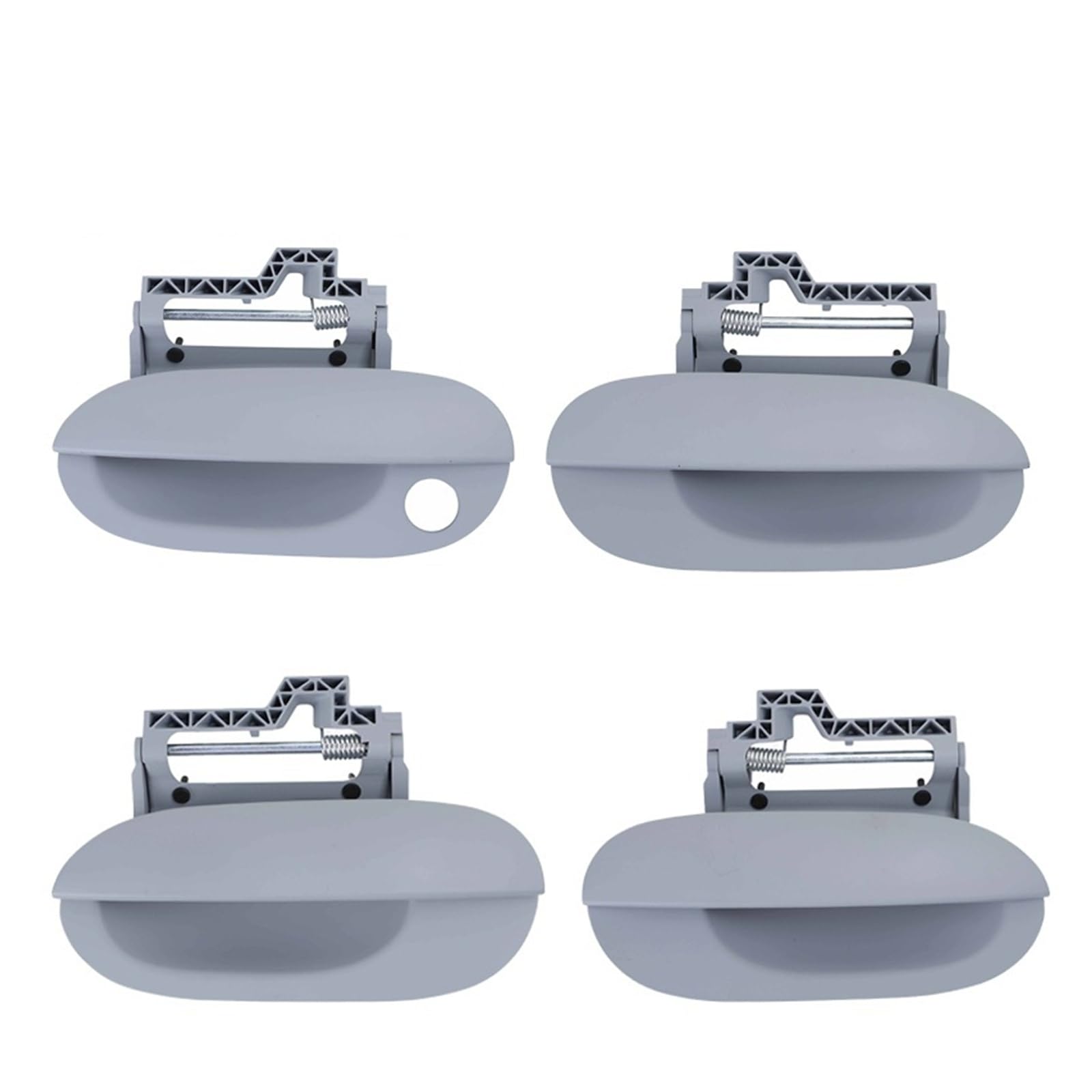 Qjahxkf Replacement Exterior Door Handles Exterior Door Opener Handle 51218245461 51218245462 51228245465 51228245466 for BMW E39 525i 528i 530i 540i 540iP for M5 1997-2003 Outer Handle(4 piece)