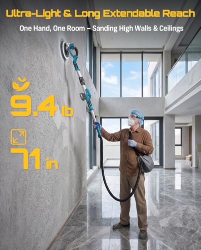 SEESII Cordless Drywall Sander