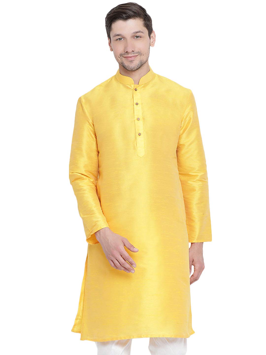 vastramay Men's Cotton Regular Fit Casual Kurta-picture-31