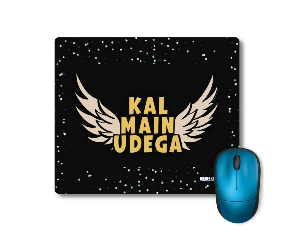 WebelkartDesigner Printed Mouse Pad / Rubber Base Mouse Pad for Laptop, PC/Anti Slippery Mouse Pads for Computers, PC, Wireless Mouses