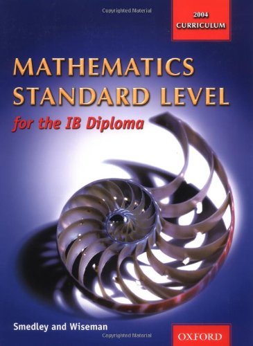 Amazon.com: Mathematics Standard Level for the IB Diploma ...