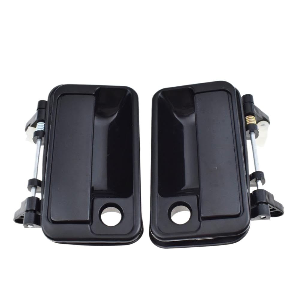 Acttvteym 2 Pcs Front Lh Rh Exterior Door Handle Compatible With Geo Metro 1989 1990 1991 1992 1993 1994 Front Left Or Right(2 Pcs Front Lh Rh)