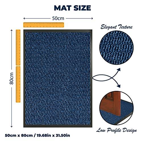 FB FunkyBuys Washable Door Mats, Heavy Duty, Non-Slippery & Stylish Floor Mat - Image 3