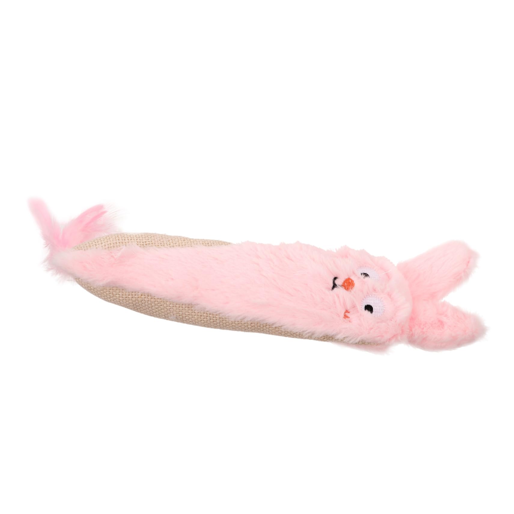 POPETPOP Jouet Herbe à Chat avec Papier Froissé Jouet Interactif Peluche à Mâcher pour Chat