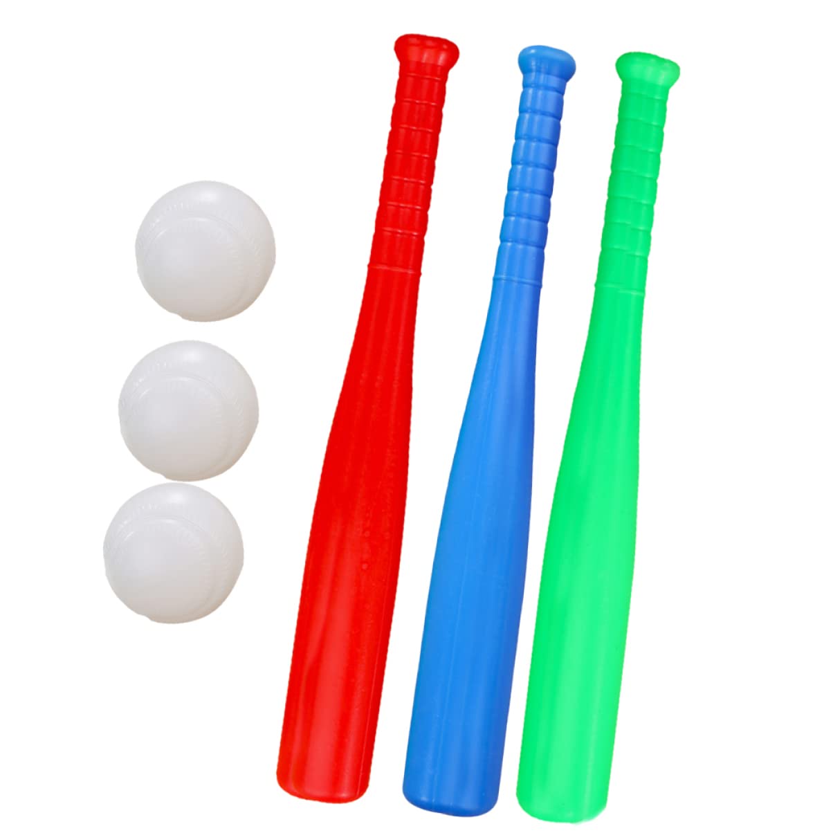 TOYANDONA Outdoor Playset Set Children Boys for Batting + Bats Baseball Skill and Toys Outdoor Game Sports Toy Balls Bat Practice Training Kids Kids Outdoor Toys