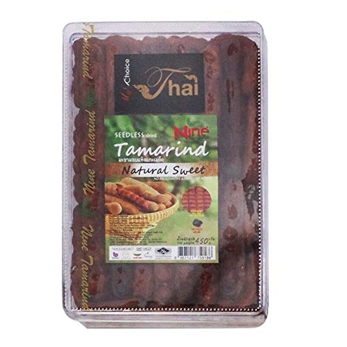 My Choice Seedless Dried Tamarind Natural Sweet 450 g Thailand Product