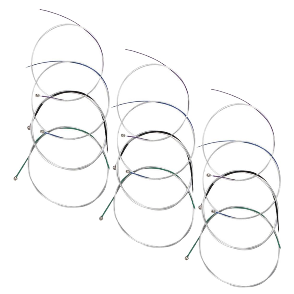 ifundom Universal Violin String Set 12pcs Replacement Strings for Violin Accessory 4/4 Size