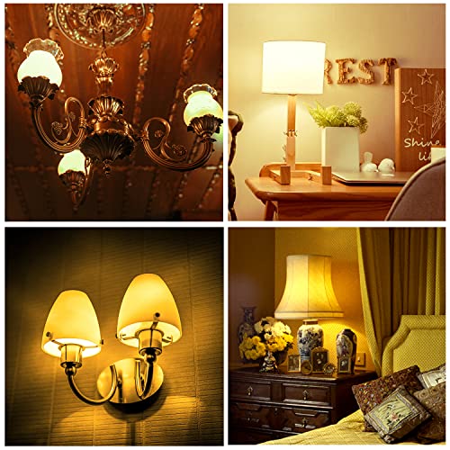 Leadleds G45 E27 Vintage Light Bulbs, 40W Equivalent Warm White LED Screw Bulb - Image 4