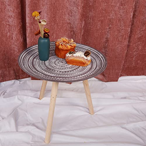 Famobay FAMOBAYTABLE-4 Round Side Wooden Table thumb #1