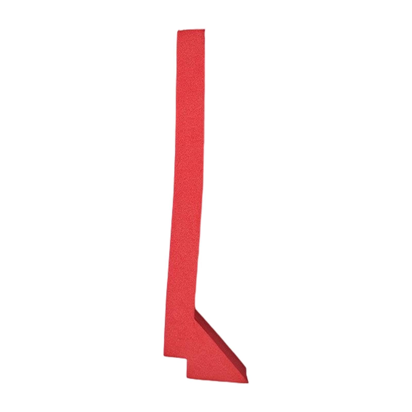 Tira de espuma de repuesto automática para caja de arena autolimpiable, 25 cm, espuma EVA roja para un sellado seguro, mantenimiento de la caja de arena para gatos sin desorden