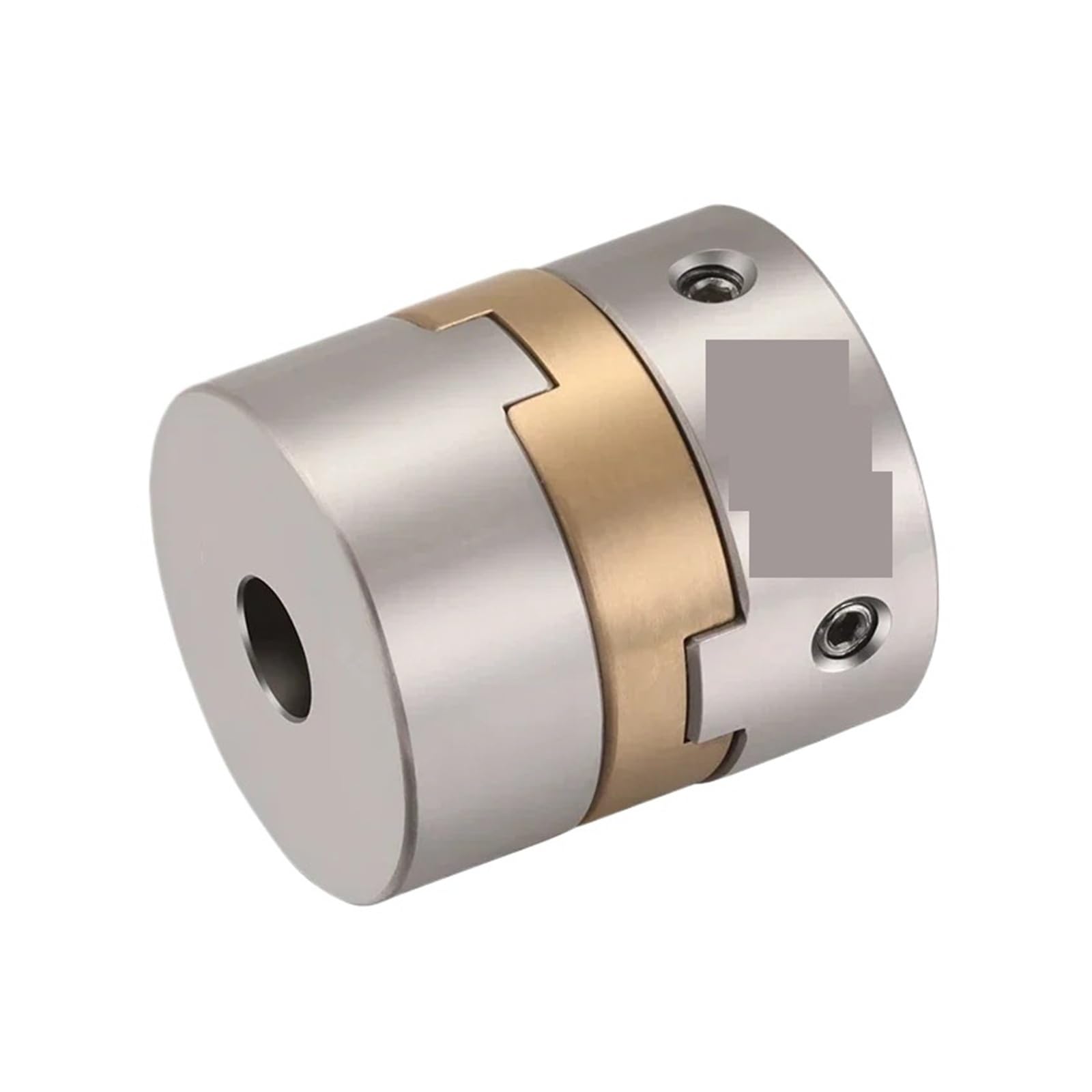 Starre Kupplung GHS-30-33 Wellen-Kupplung aus Edelstahl mit Gewindestift(10x12mm)